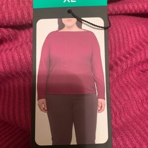 New Banana Republic Women's Ribbed Long Sleeve Top. Size XL